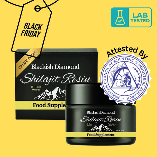 Shilajit Resin from Blackish Diamond food supplement 20g