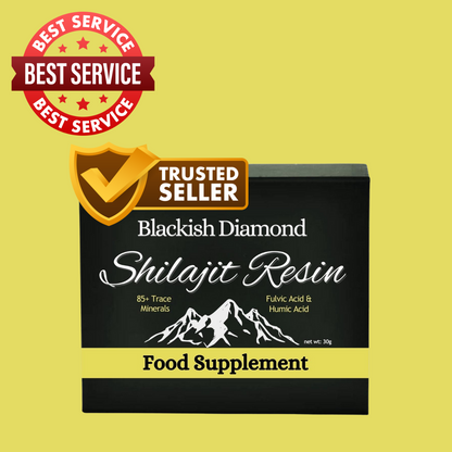 Shilajit Resin from Blackish Diamond food supplement 20g